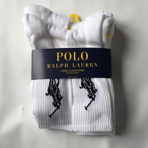 Ralph Lauren Classic Sports crew Socks- 12 pairs